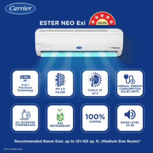 Carrier Air Conditioner 1.5 Ton